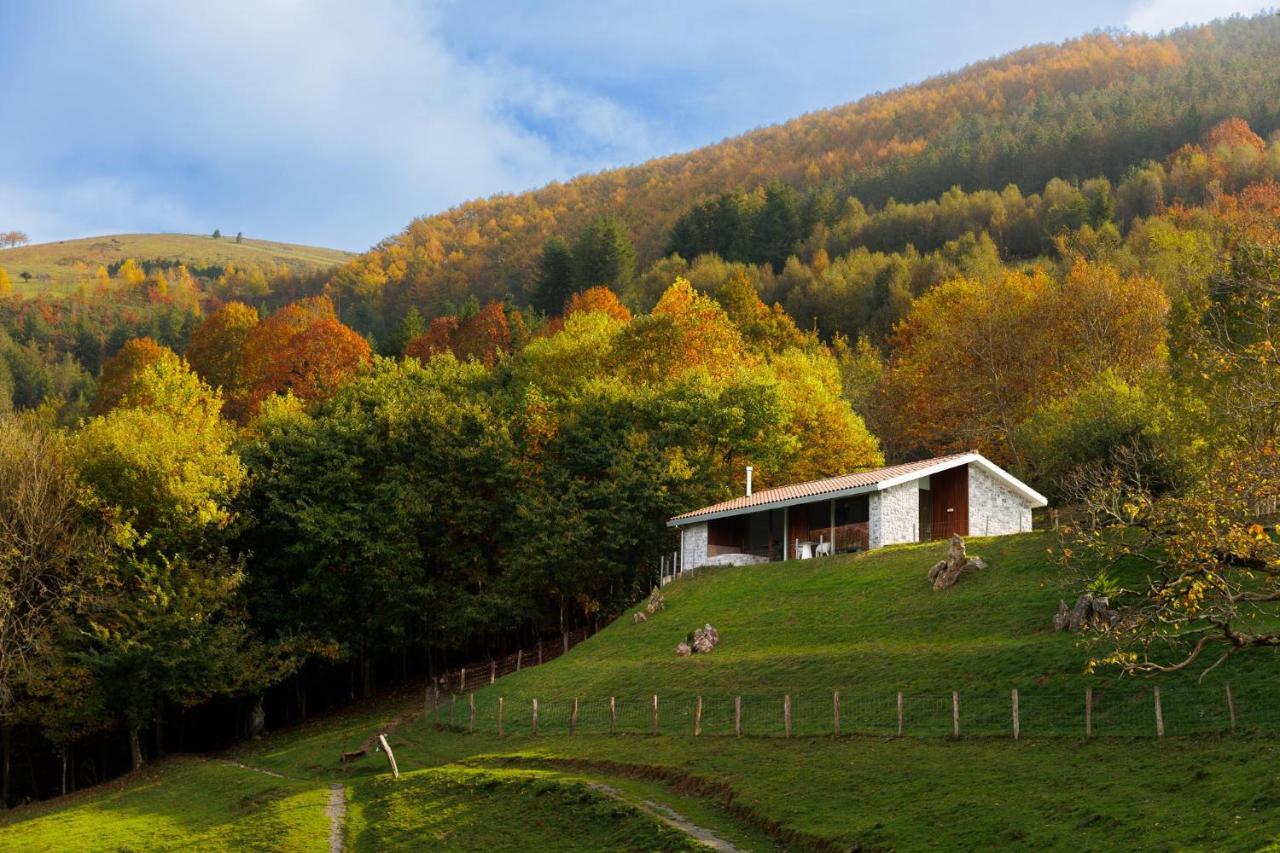 Cabanas Deluxe Basajaun Basoa By Irrisarri Land Igantzi Exteriér fotografie