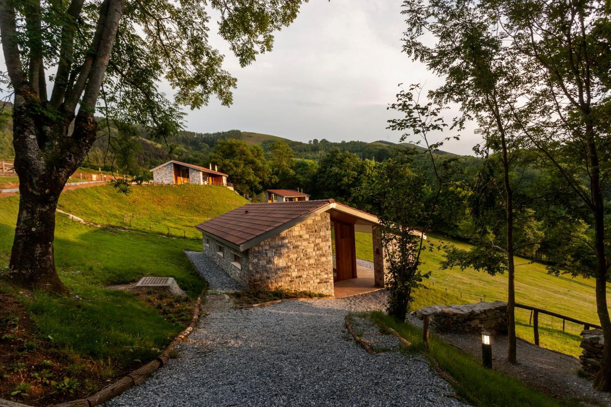 Cabanas Deluxe Basajaun Basoa By Irrisarri Land Igantzi Pokoj fotografie